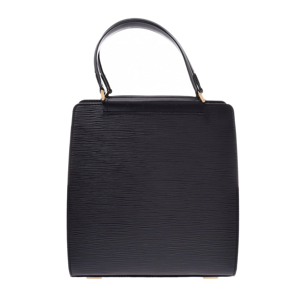 LOUIS VUITTON Epi Figari Noir Black Leather Handbag